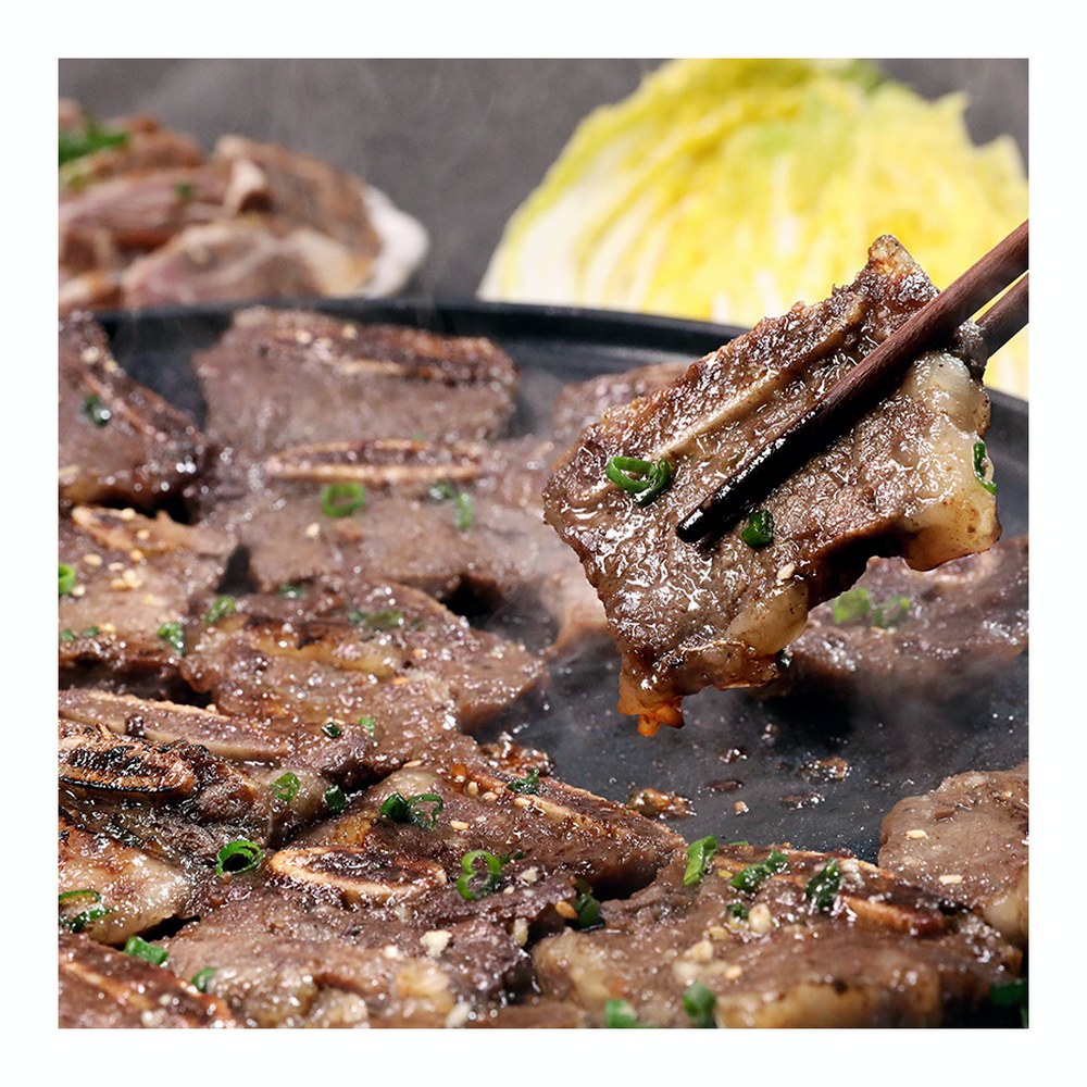 포천이동 양념LA갈비, 500g, 1팩