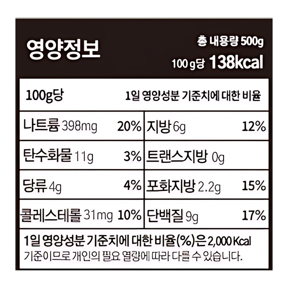 포천이동 양념LA갈비, 500g, 1팩