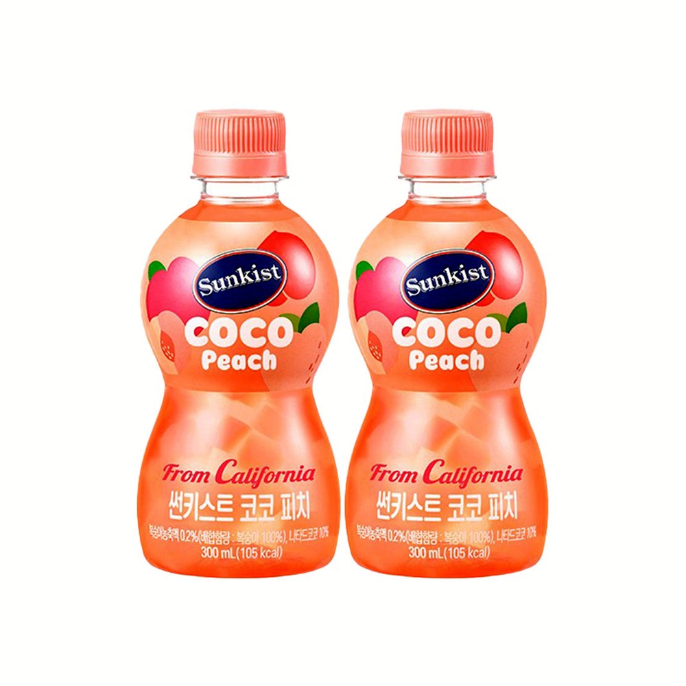 썬키스트 코코피치, 300ml, 20개