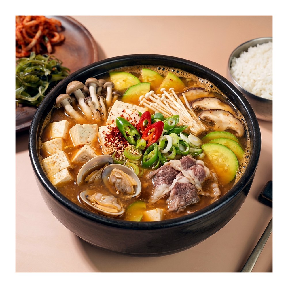 맛생각 시골 전통 된장찌개, 600g, 5개