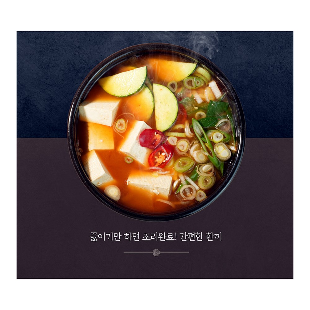 맛생각 시골 전통 된장찌개, 600g, 5개