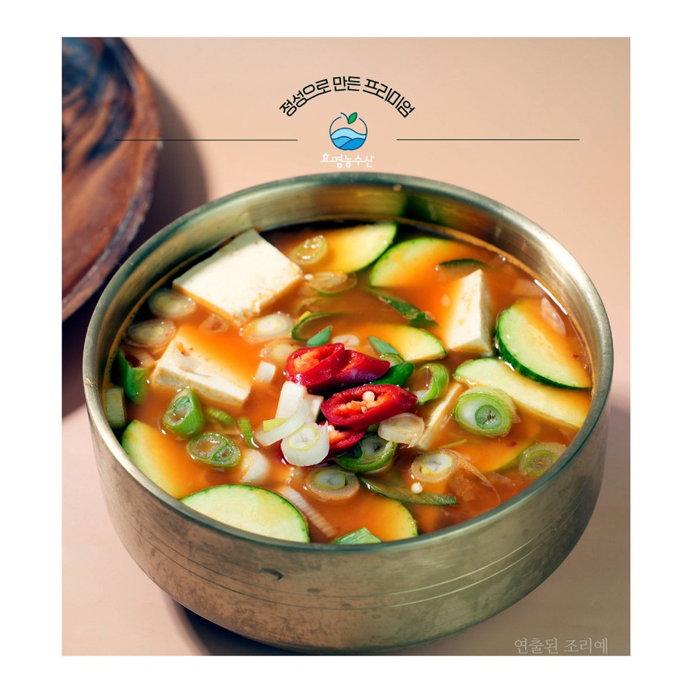 맛생각 시골 전통 된장찌개, 600g, 5개