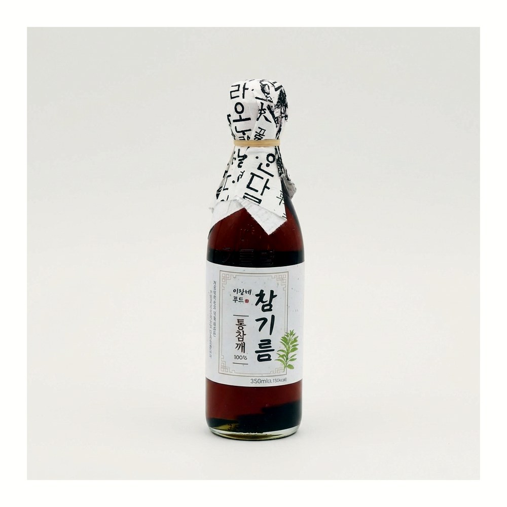 참기름 선물세트 고르는 법, 350ml 4병이면 넉넉하게 채워요