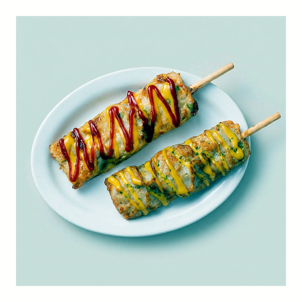 푸드앳홈 야채핫바 400g 1팩 + 문어핫바 400g 1팩, 2팩