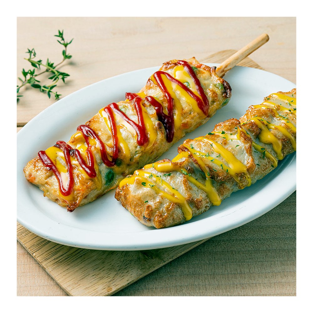 푸드앳홈 야채핫바 400g 1팩 + 문어핫바 400g 1팩, 2팩