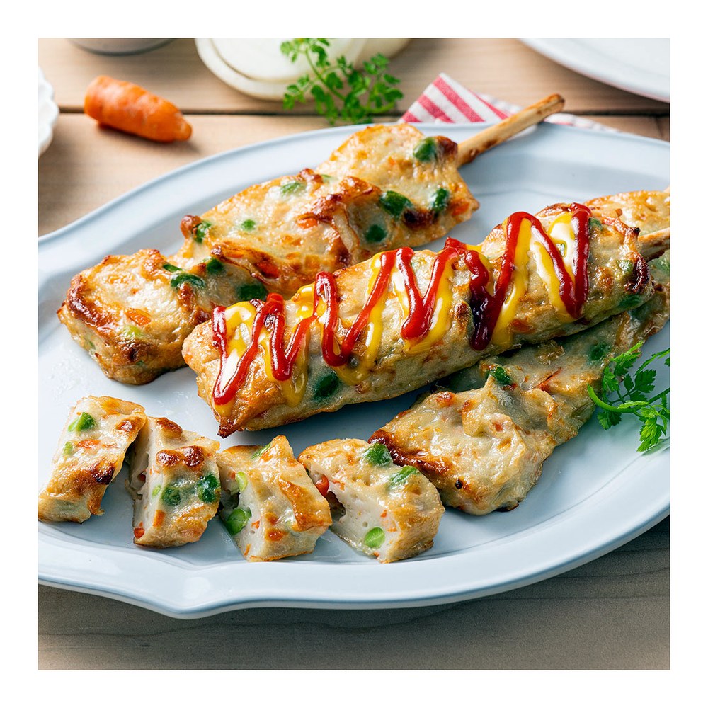 푸드앳홈 야채핫바 400g 1팩 + 문어핫바 400g 1팩, 2팩