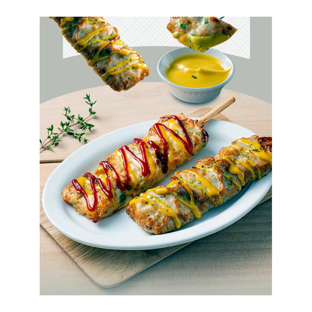 푸드앳홈 야채핫바 400g 1팩 + 문어핫바 400g 1팩, 2팩
