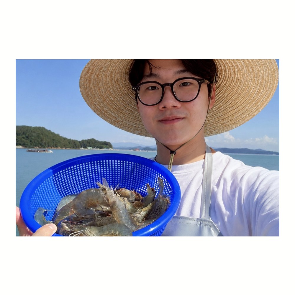 국내산 횟감 활 흰다리새우, 1kg, 1팩