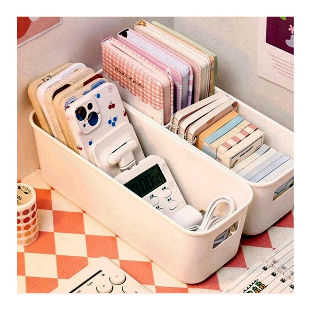 심플 화이트 보관함, 20개