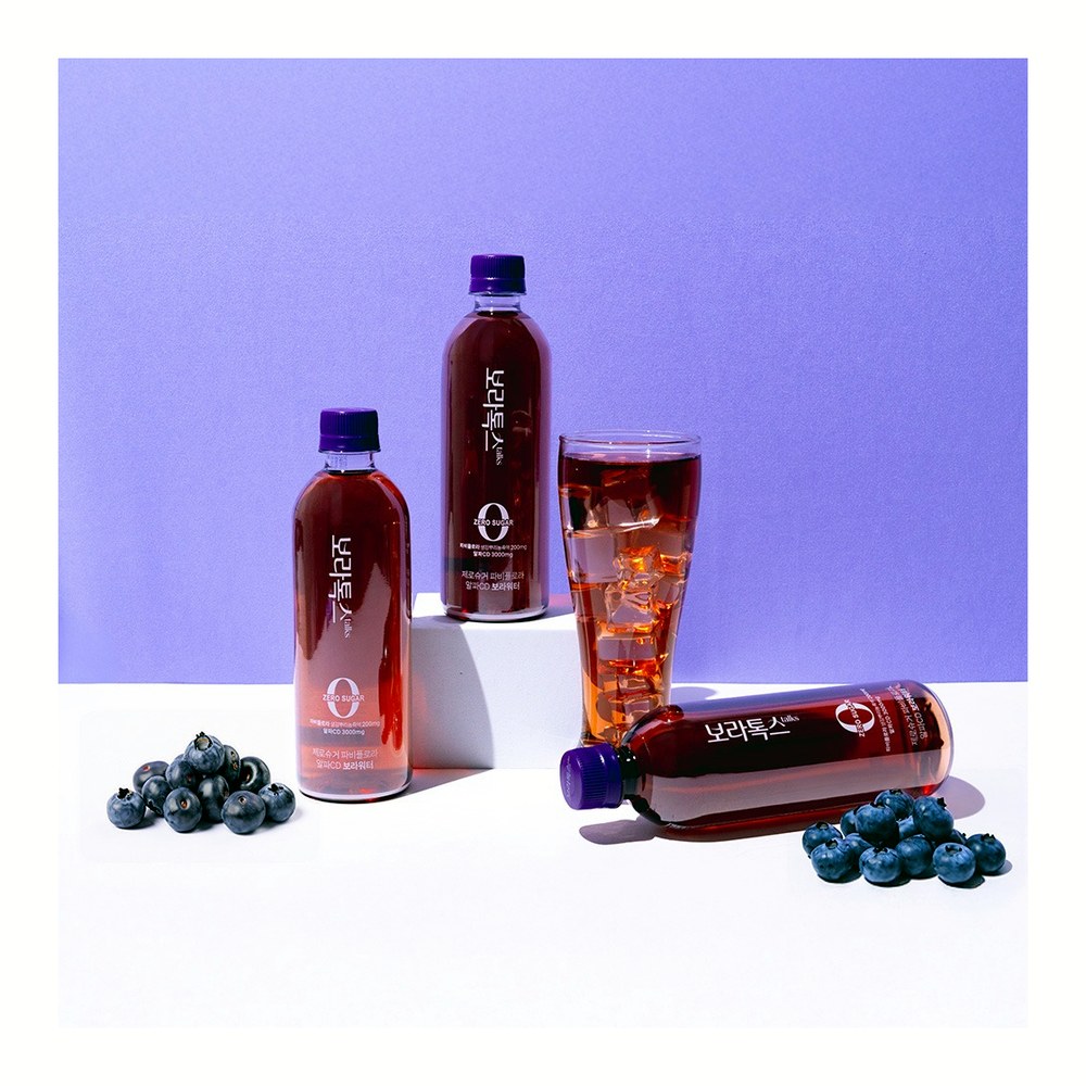 보라톡스 제로슈가 파비플로라 알파CD 보라워터, 500ml, 24개