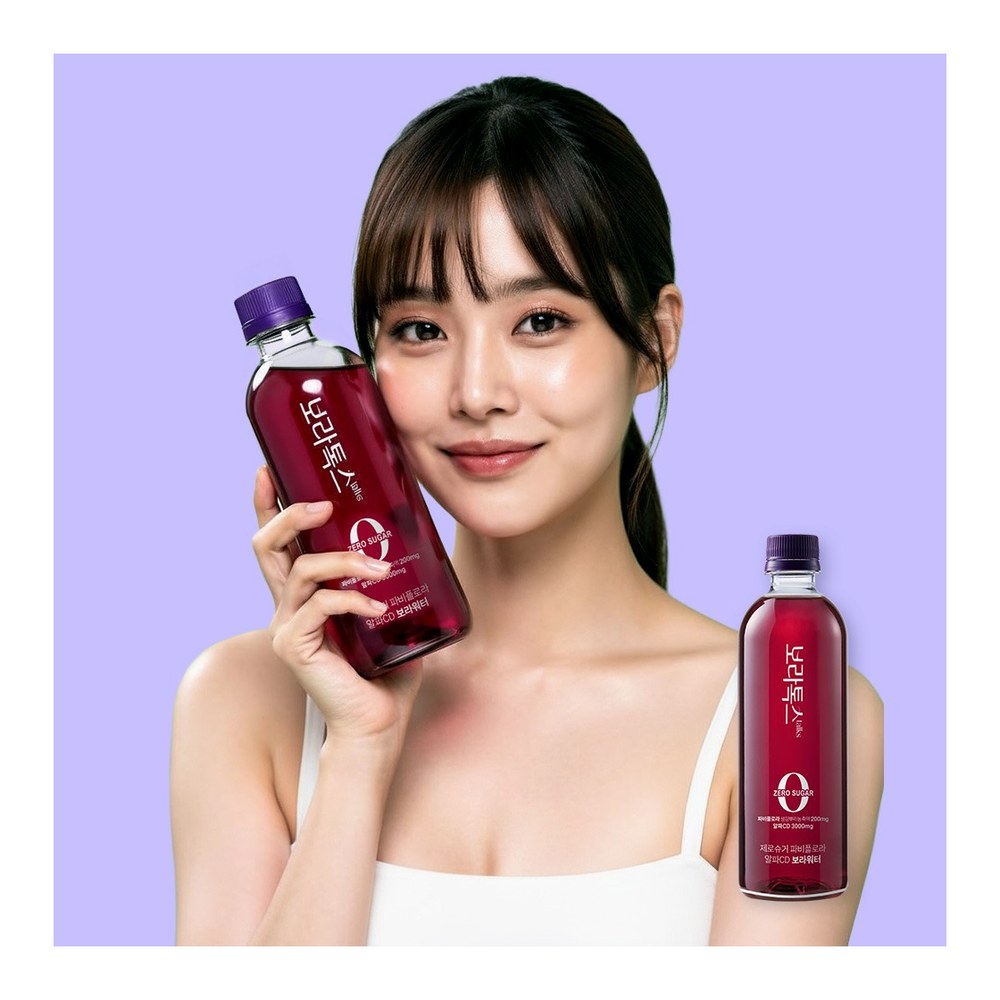 보라톡스 제로슈가 파비플로라 알파CD 보라워터, 500ml, 24개